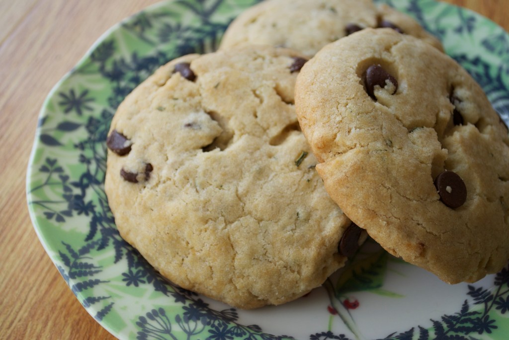 Rosemary Chocolate Chip Cookies.
