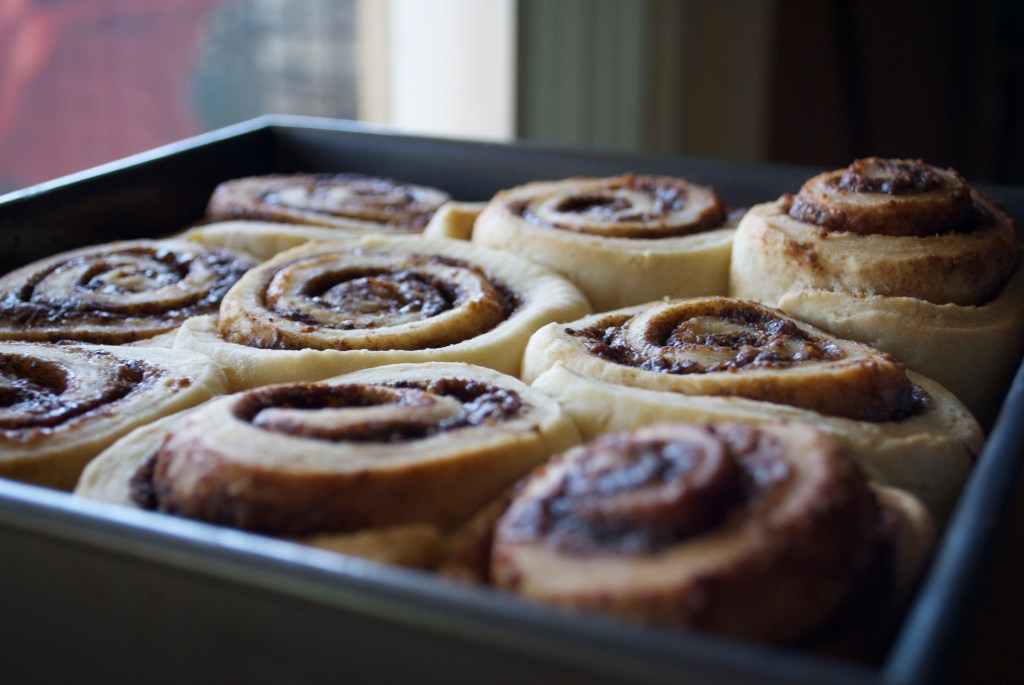 Chai Spiced Cinnamon Buns.