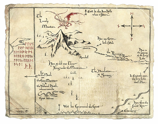 thorins map
